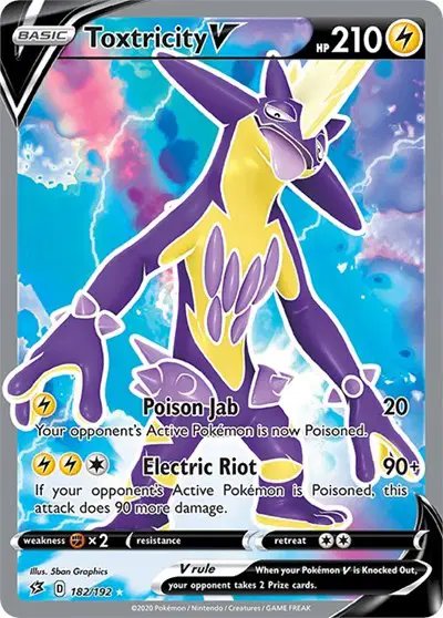 Toxtricity V (Full Art) — Rebel Clash 182/192