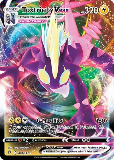 Toxtricity VMAX — Rebel Clash 071/192