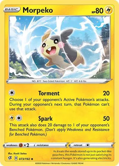 Morpeko — Rebel Clash 073/192