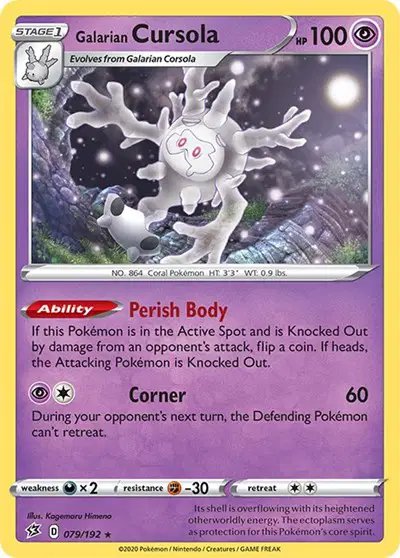 Galarian Cursola — Rebel Clash 079/192
