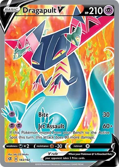 Dragapult V (Full Art) — Rebel Clash 183/192