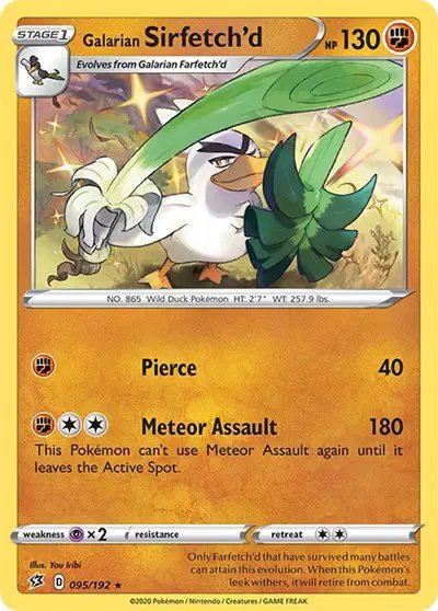 Galarian Sirfetch'd — Rebel Clash 095/192