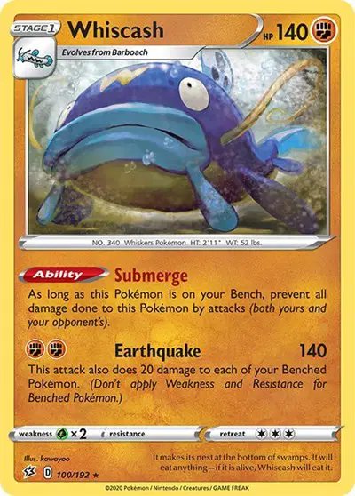 Whiscash — Rebel Clash 100/192