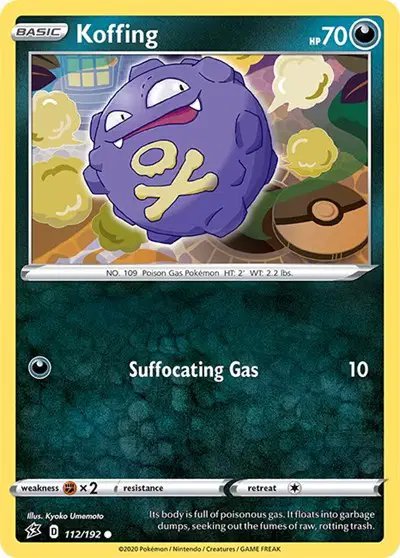 Koffing — Rebel Clash 112/192