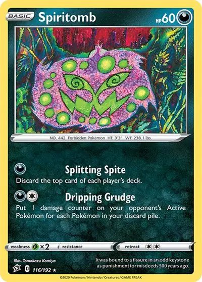 Spiritomb — Rebel Clash 116/192