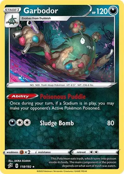 Garbodor — Rebel Clash 118/192