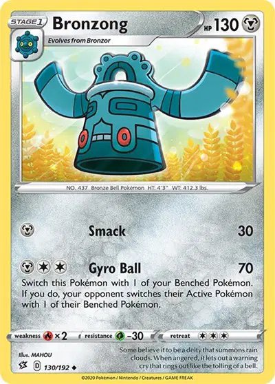 Bronzong — Rebel Clash 130/192