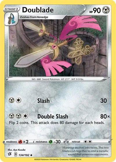 Doublade — Rebel Clash 134/192