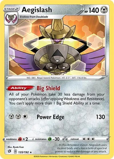 Aegislash — Rebel Clash 135/192