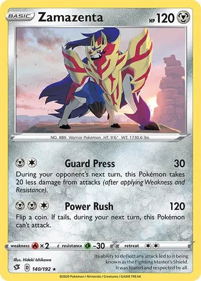 Zamazenta — Rebel Clash 140/192