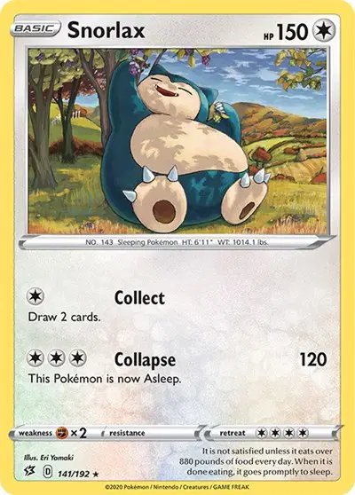 Snorlax — Rebel Clash 141/192