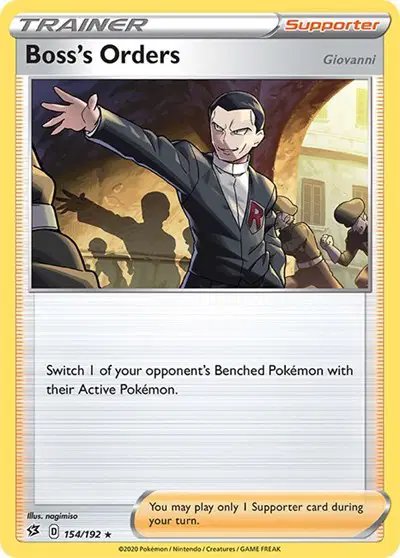 Boss's Orders — Rebel Clash 154/192
