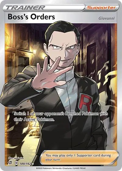 Boss's Orders (Full Art) — Rebel Clash 189/192