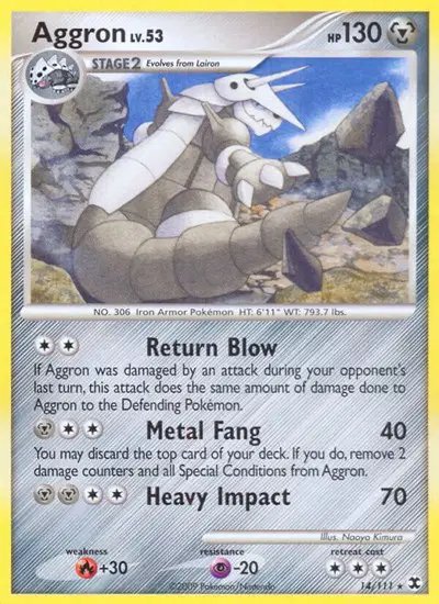 Aggron — Rising Rivals 14
