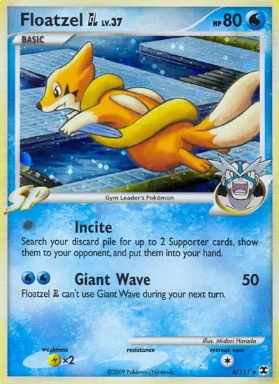 Floatzel GL — Rising Rivals 4