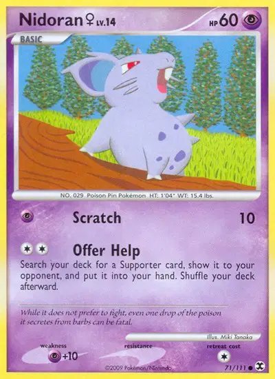 Nidoran F — Rising Rivals 71
