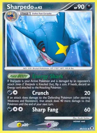 Sharpedo — Rising Rivals 49