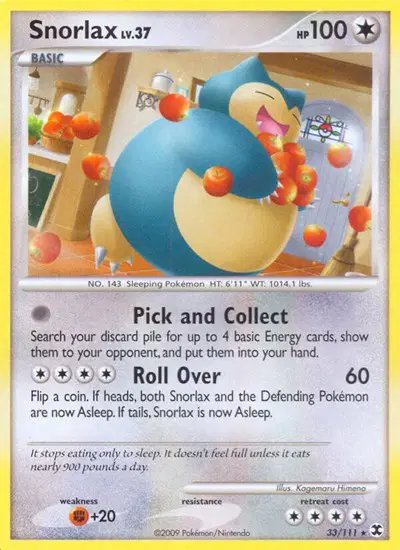 Snorlax (33) — Rising Rivals 33