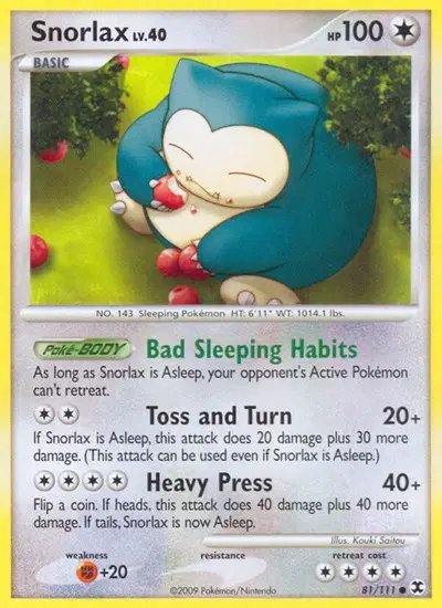 Snorlax (81) — Rising Rivals 81