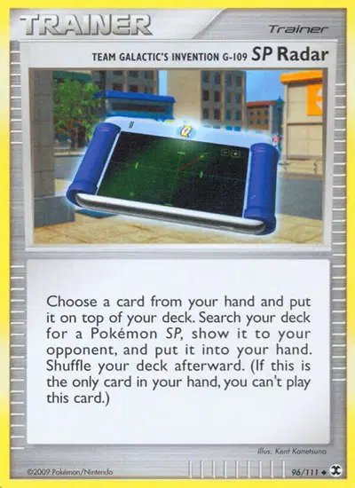 Team Galactic's Invention G — Rising Rivals 96