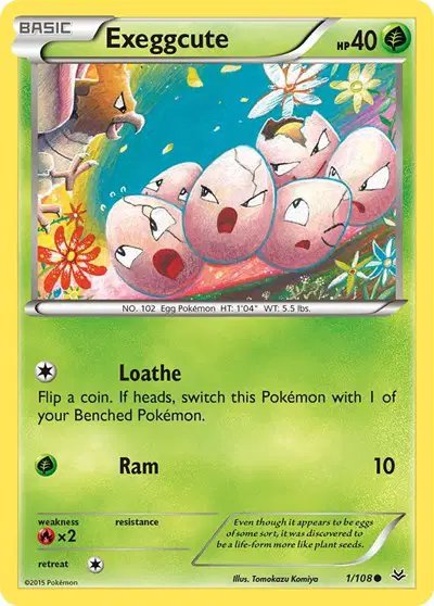 Exeggcute — Roaring Skies 1