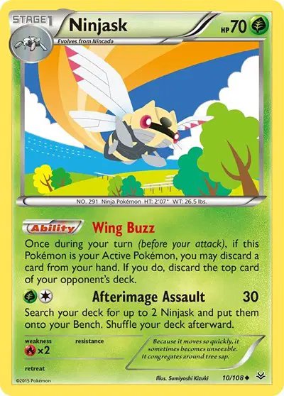 Ninjask — Roaring Skies 10