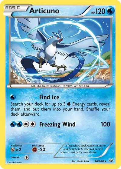 Articuno (16) — Roaring Skies 16