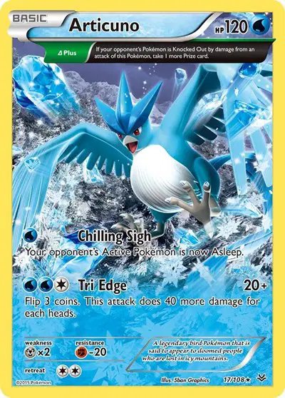 Articuno (17 Delta) — Roaring Skies 17