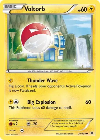 Voltorb — Roaring Skies 21