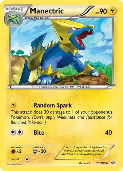Manectric — Roaring Skies 25