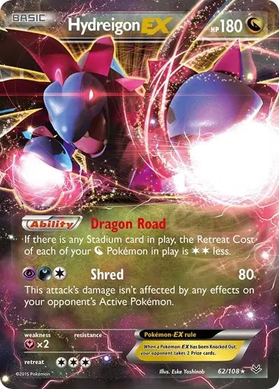 Hydreigon EX — Roaring Skies 62
