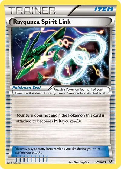 Rayquaza Spirit Link — Roaring Skies 87