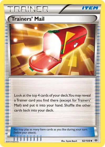 Trainers' Mail — Roaring Skies 92