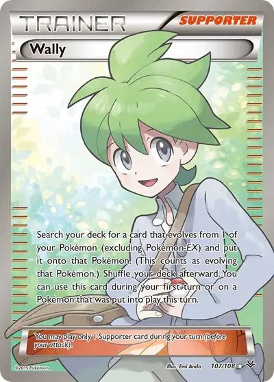 Wally (107 Full Art) — Roaring Skies 107
