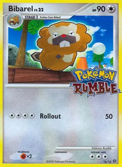 Bibarel — Rumble 16
