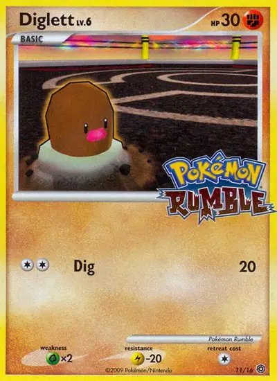 Diglett — Rumble 11