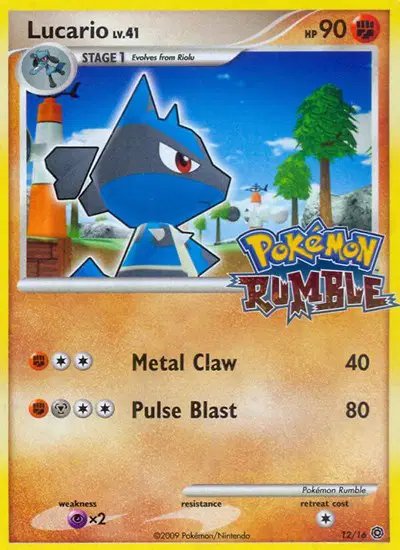 Lucario — Rumble 12
