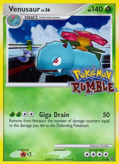 Venusaur — Rumble 1