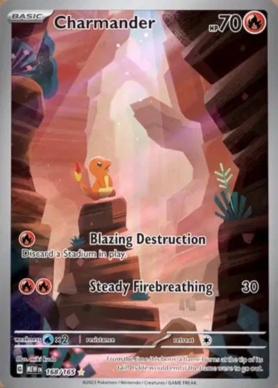 Charmander — SV: 151 168/165