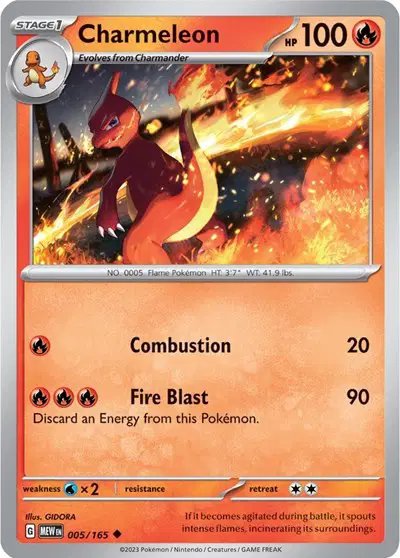 Charmeleon — SV: 151 005/165