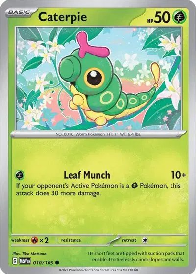 Caterpie — SV: 151 010/165