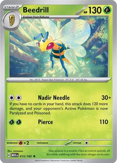 Beedrill — SV: 151 015/165