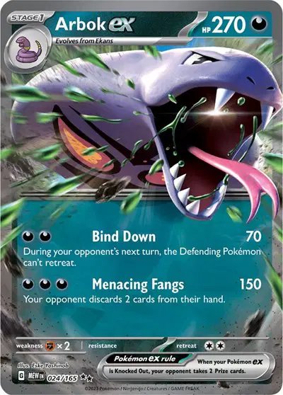 Arbok ex — SV: 151 024/165