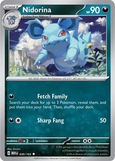Nidorina — SV: 151 030/165