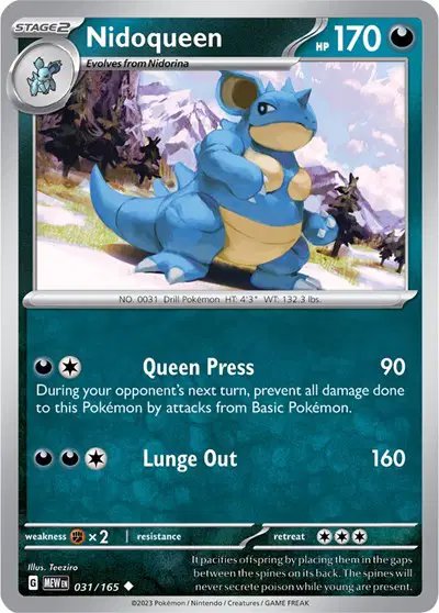 Nidoqueen — SV: 151 031/165