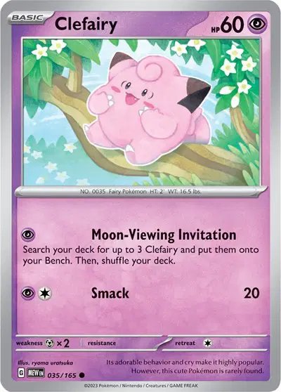 Clefairy — SV: 151 035/165
