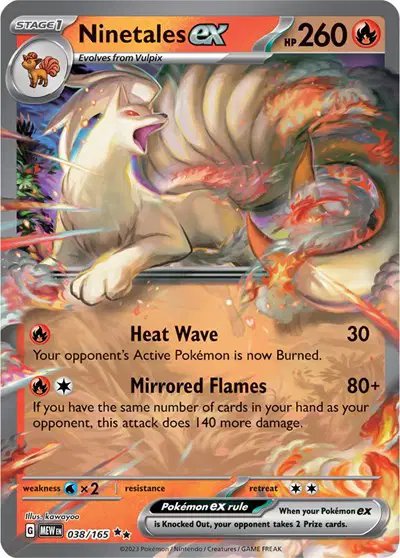 Ninetales ex — SV: 151 038/165