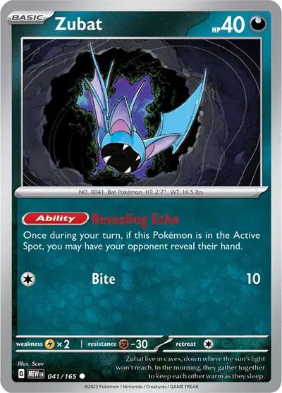 Zubat — SV: 151 041/165