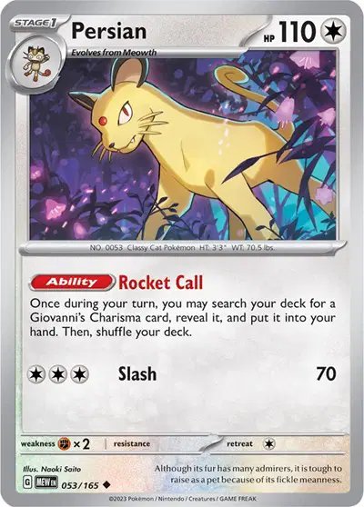 Persian — SV: 151 053/165