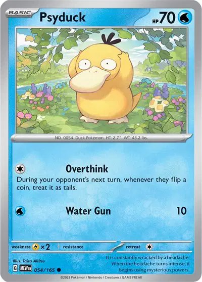 Psyduck — SV: 151 054/165